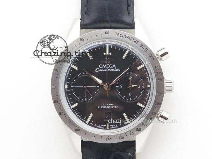 0502 De Ville SS TWF 1:1 Best Edition Black Dial on SS Bracelet MIYOTA Unisex 7835